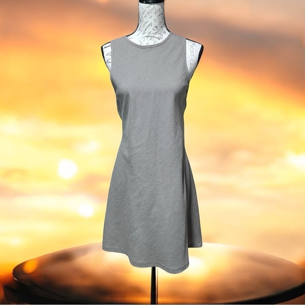 Anthropologie Lightweight Beige Sheath Dress Size Medium